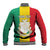 Personalised Guinea Baseball Jacket Coat Of Arms Flag Style