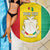 Personalised Guinea Beach Blanket Coat Of Arms Flag Style