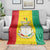 Personalised Guinea Blanket Coat Of Arms Flag Style