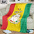 Personalised Guinea Blanket Coat Of Arms Flag Style