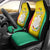 Personalised Guinea Car Seat Cover Coat Of Arms Flag Style