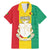 Personalised Guinea Family Matching Mermaid Dress and Hawaiian Shirt Coat Of Arms Flag Style