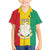 Personalised Guinea Family Matching Puletasi and Hawaiian Shirt Coat Of Arms Flag Style