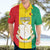 Personalised Guinea Hawaiian Shirt Coat Of Arms Flag Style