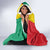 Personalised Guinea Hooded Blanket Coat Of Arms Flag Style