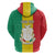 Personalised Guinea Hoodie Coat Of Arms Flag Style