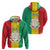 Personalised Guinea Hoodie Coat Of Arms Flag Style