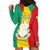 Personalised Guinea Hoodie Dress Coat Of Arms Flag Style