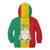 Personalised Guinea Kid Hoodie Coat Of Arms Flag Style