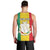 Personalised Guinea Men Tank Top Coat Of Arms Flag Style