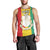 Personalised Guinea Men Tank Top Coat Of Arms Flag Style