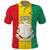 Personalised Guinea Polo Shirt Coat Of Arms Flag Style