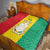 Personalised Guinea Quilt Coat Of Arms Flag Style