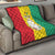 Personalised Guinea Quilt Coat Of Arms Flag Style