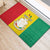 Personalised Guinea Rubber Doormat Coat Of Arms Flag Style