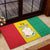 Personalised Guinea Rubber Doormat Coat Of Arms Flag Style