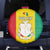 Personalised Guinea Spare Tire Cover Coat Of Arms Flag Style