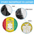 Personalised Guinea Spare Tire Cover Coat Of Arms Flag Style