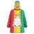 Personalised Guinea Wearable Blanket Hoodie Coat Of Arms Flag Style