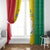 Personalised Guinea Window Curtain Coat Of Arms Flag Style