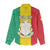 Personalised Guinea Women Casual Shirt Coat Of Arms Flag Style