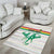 Custom Guinea Football Area Rug Go Champions