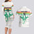 Custom Guinea Football Couples Matching Long Sleeve Bodycon Dress and Hawaiian Shirt Go Champions