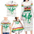 Custom Guinea Football Family Matching Long Sleeve Bodycon Dress and Hawaiian Shirt Go Champions