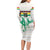 Custom Guinea Football Family Matching Long Sleeve Bodycon Dress and Hawaiian Shirt Go Champions