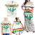 Custom Guinea Football Family Matching Off Shoulder Maxi Dress and Hawaiian Shirt Go Champions