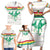 Custom Guinea Football Family Matching Short Sleeve Bodycon Dress and Hawaiian Shirt Go Champions