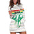 Custom Guinea Football Hoodie Dress Go Champions