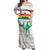 Custom Guinea Football Off Shoulder Maxi Dress Go Champions