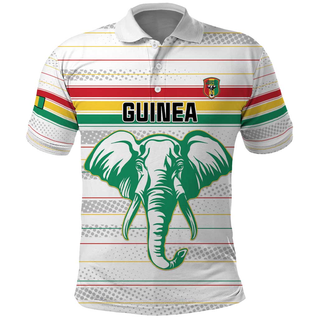 Custom Guinea Football Polo Shirt Go Champions