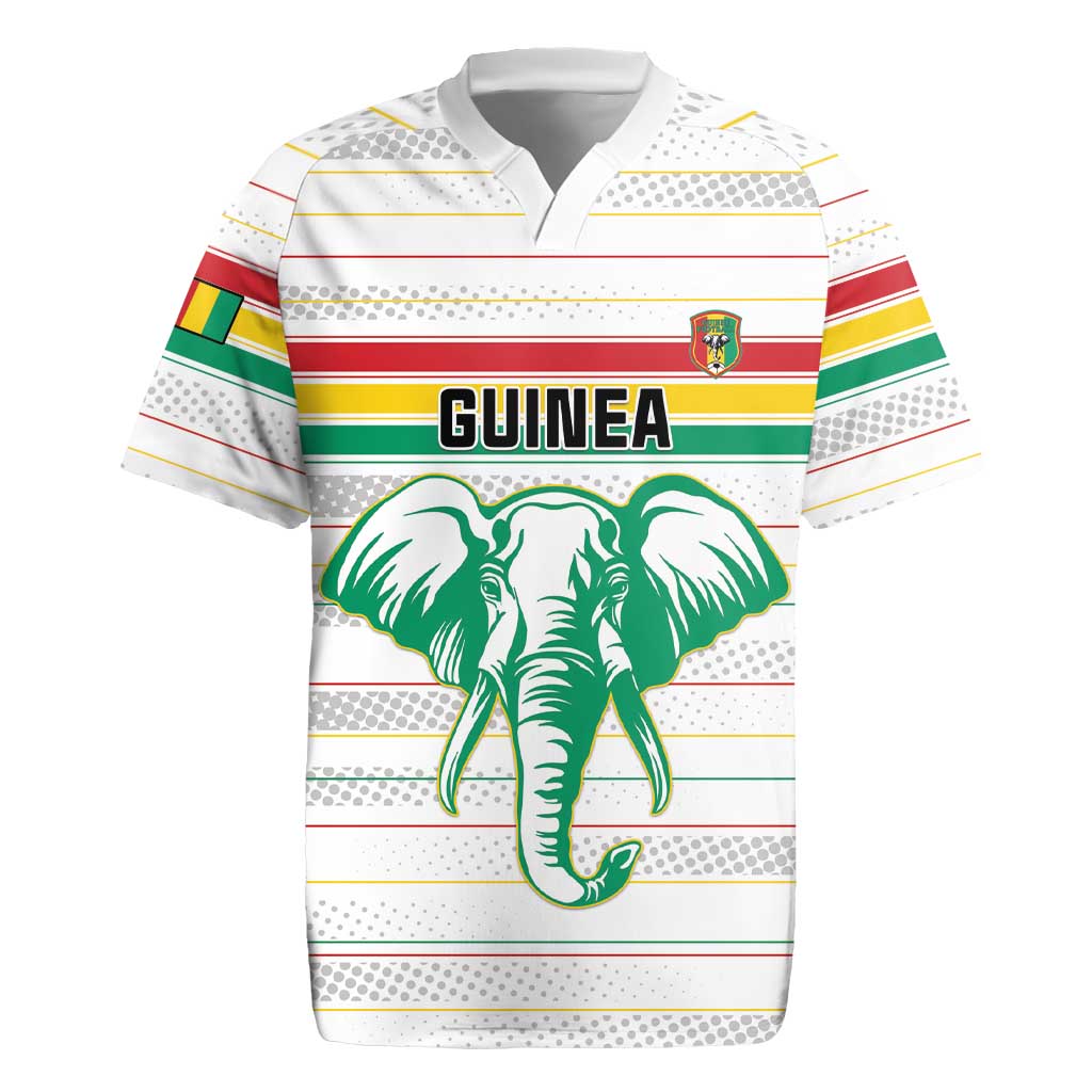 Custom Guinea Football Rugby Jersey Go Champions