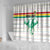 Custom Guinea Football Shower Curtain Go Champions