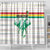 Custom Guinea Football Shower Curtain Go Champions