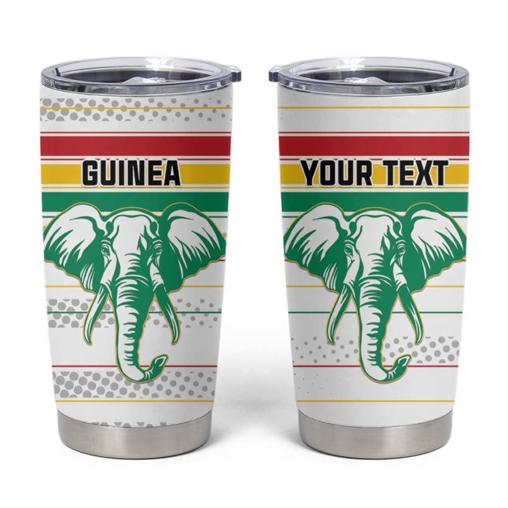 Custom Guinea Football Tumbler Cup Go Champions