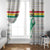 Custom Guinea Football Window Curtain Go Champions