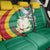 Guinea-Conakry Back Car Seat Cover Coat Of Arms With Pigeon