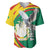 Guinea-Conakry Baseball Jersey Coat Of Arms With Pigeon