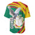 Guinea-Conakry Baseball Jersey Coat Of Arms With Pigeon