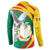 Guinea-Conakry Button Sweatshirt Coat Of Arms With Pigeon