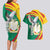 Guinea-Conakry Couples Matching Long Sleeve Bodycon Dress and Hawaiian Shirt Coat Of Arms With Pigeon