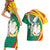 Guinea-Conakry Couples Matching Short Sleeve Bodycon Dress and Hawaiian Shirt Coat Of Arms With Pigeon