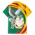 Guinea-Conakry Family Matching Long Sleeve Bodycon Dress and Hawaiian Shirt Coat Of Arms With Pigeon