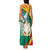 Guinea-Conakry Family Matching Tank Maxi Dress and Hawaiian Shirt Coat Of Arms With Pigeon