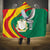 Guinea-Conakry Hooded Blanket Coat Of Arms With Pigeon