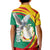 Guinea-Conakry Kid Polo Shirt Coat Of Arms With Pigeon