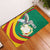 Guinea-Conakry Rubber Doormat Coat Of Arms With Pigeon